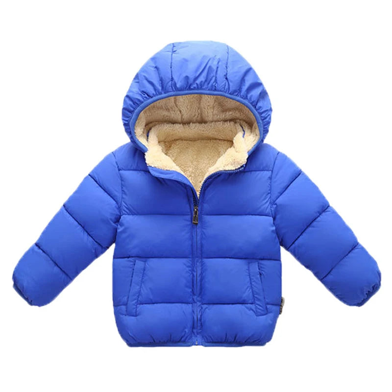 Fur Hooded Winter Snowsuit