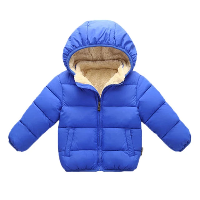 Fur Hooded Winter Snowsuit