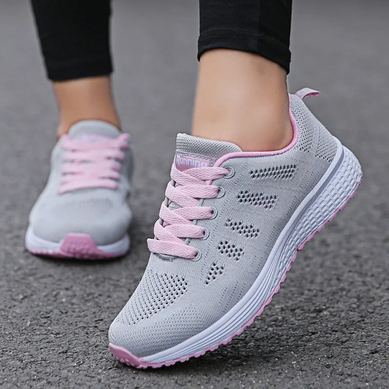 Breathable Mesh Walking Sneakers