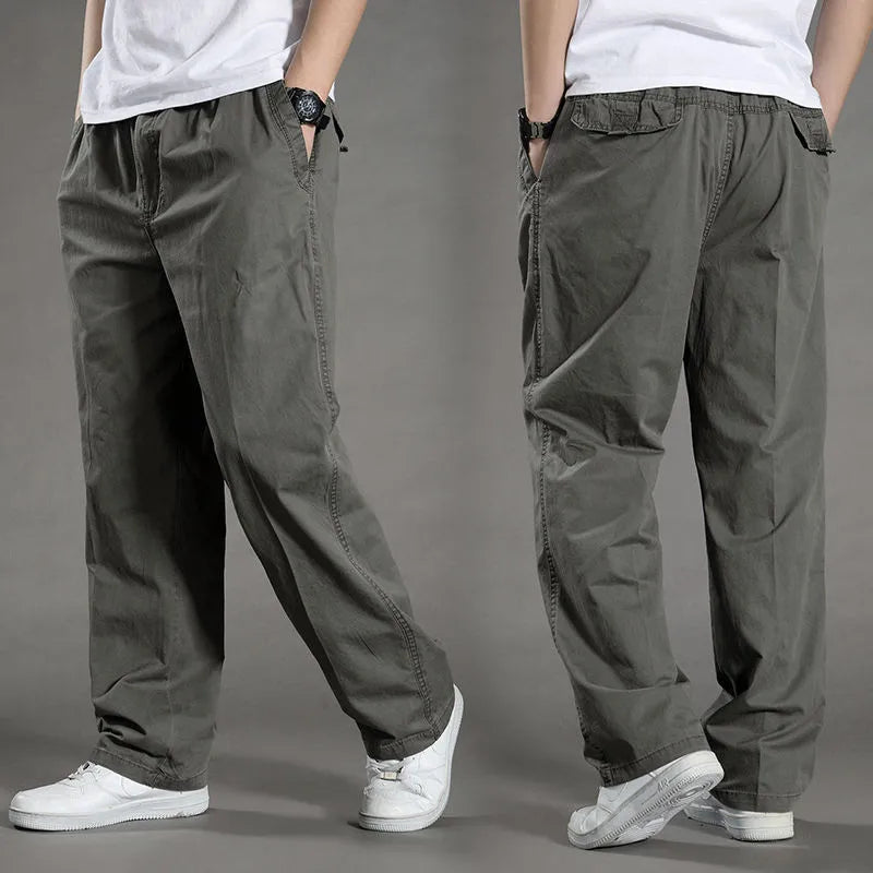 Cotton Cargo Work Pants