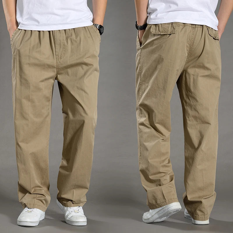 Cotton Cargo Work Pants