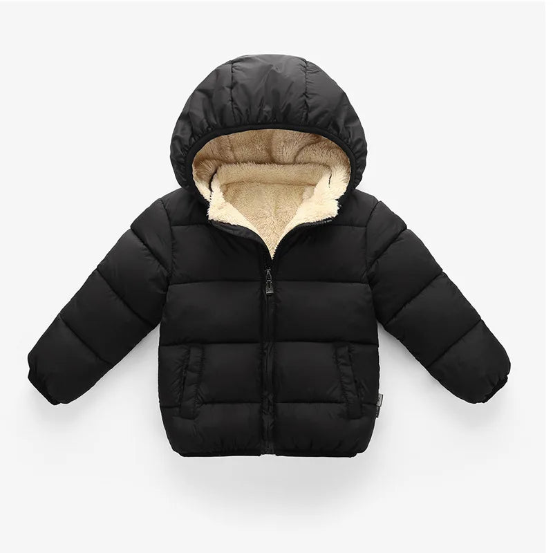 Fur Hooded Winter Snowsuit
