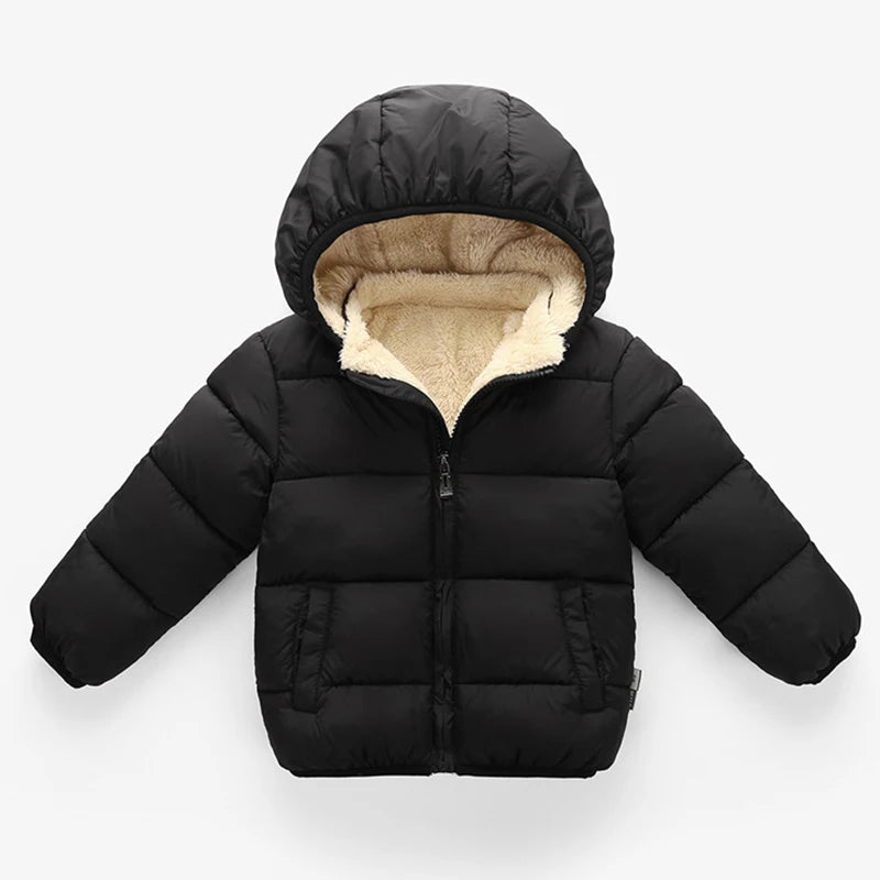 Fur Hooded Winter Snowsuit
