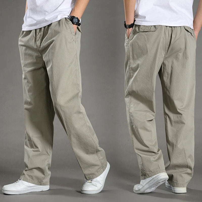 Cotton Cargo Work Pants