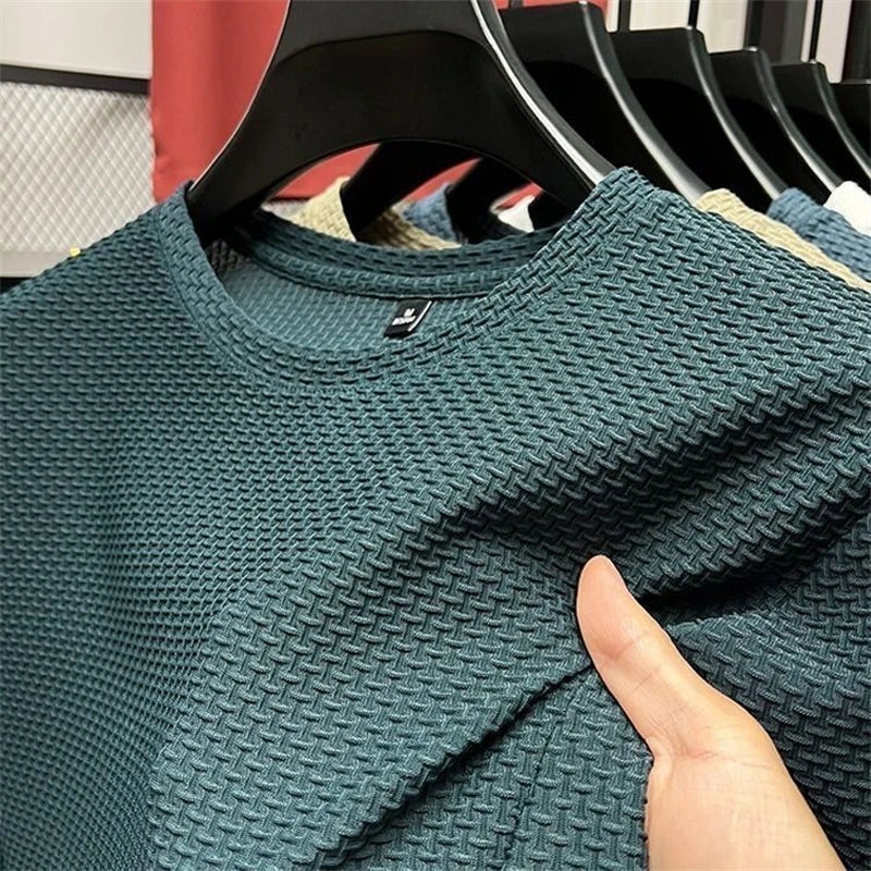 Ice Silk Mesh T-Shirt