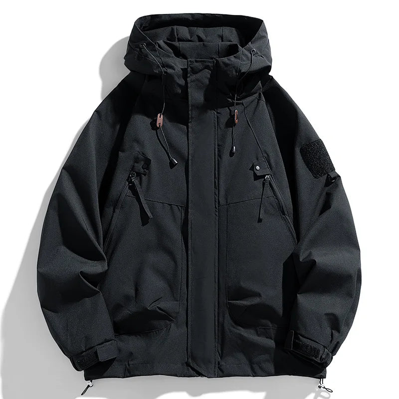 Waterproof Hooded Windbreaker