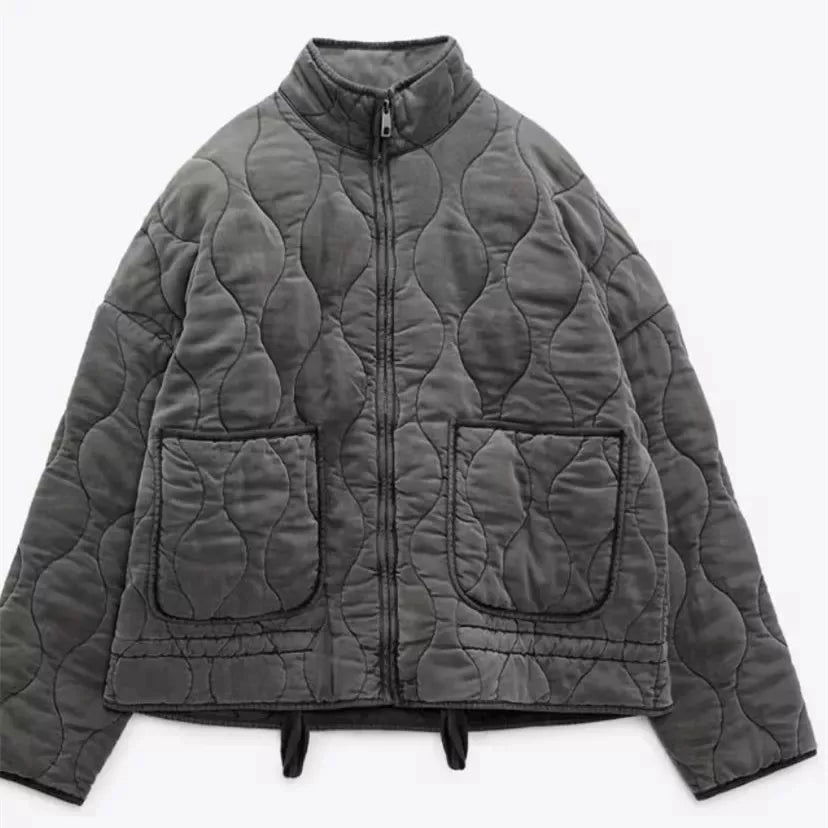 Vintage Quilted Cotton Jacket