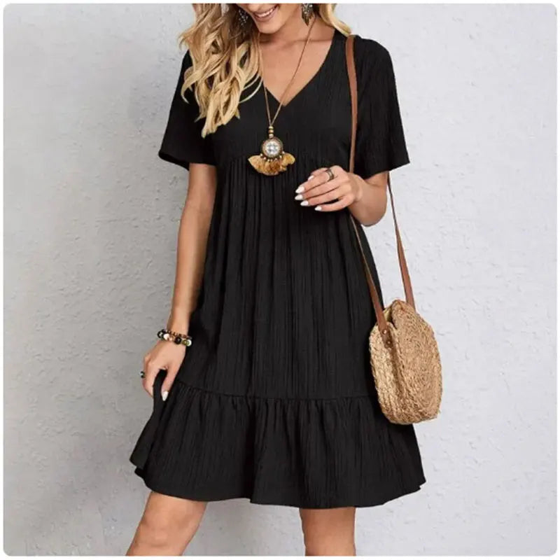 Summer Peplum Dress