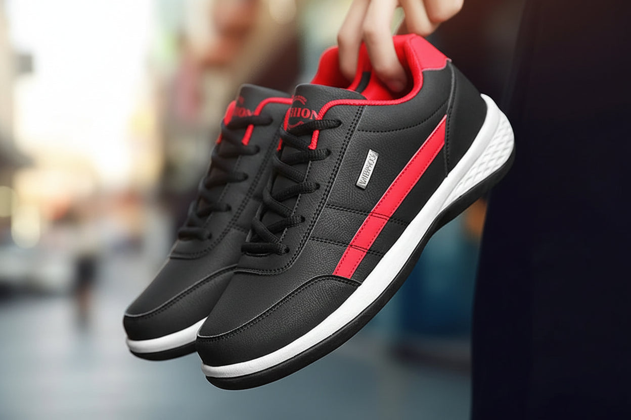 Waterproof Leather Sneakers