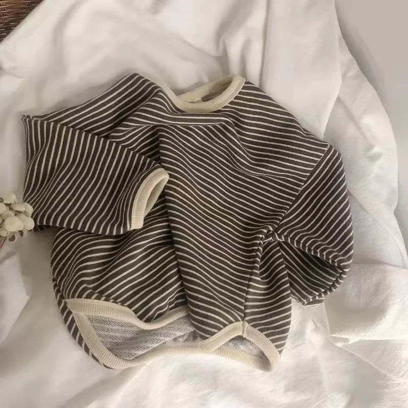Kids Striped Long Sleeve Tee