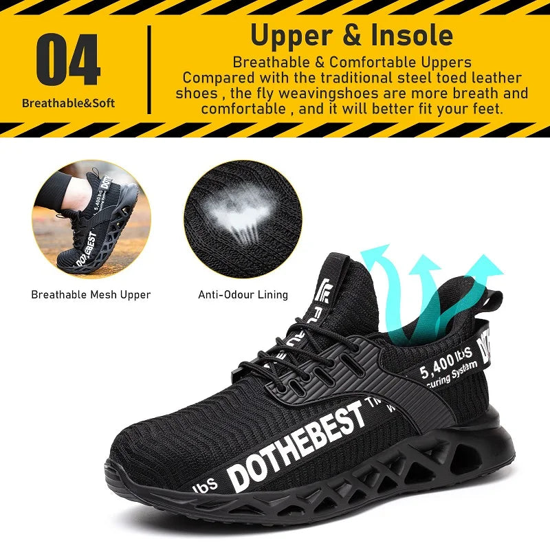 Steel Toe Safety Shoes