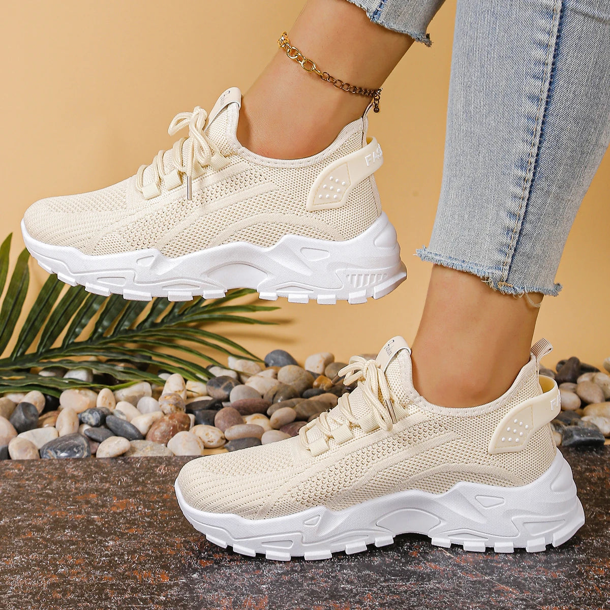 Breathable Mesh Dad Shoes