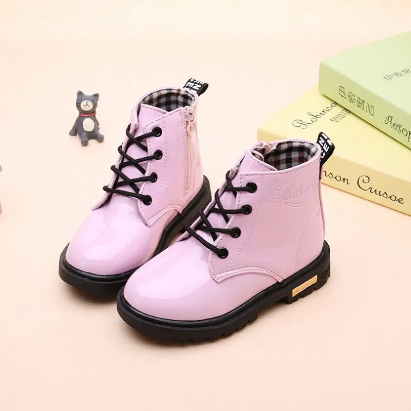 Waterproof Kids Ankle Boots