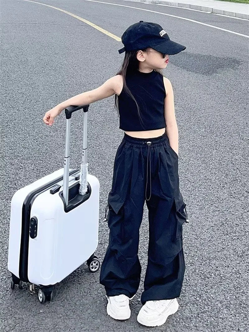 Girls Sports Cargo Pants