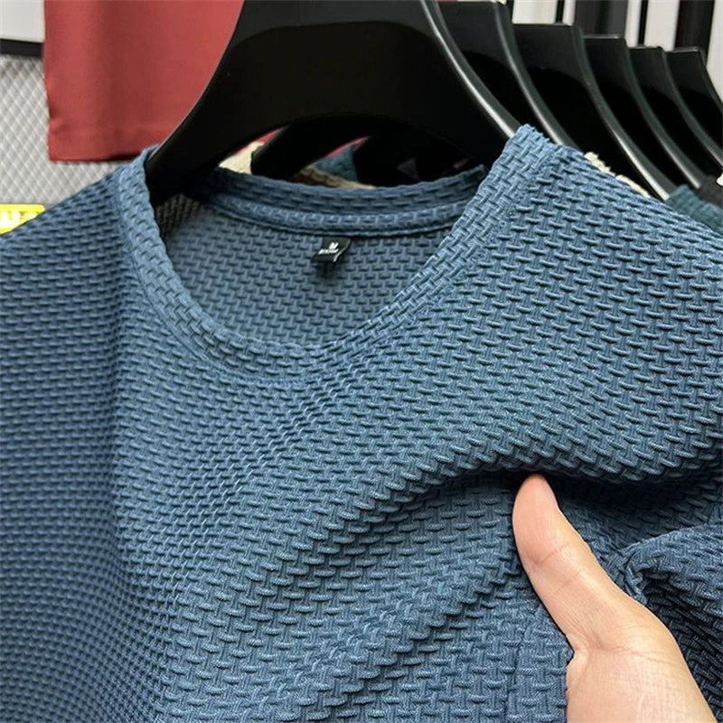 Ice Silk Mesh T-Shirt