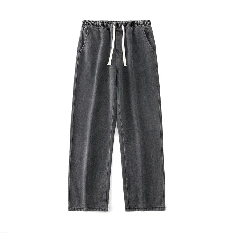 Korean Style Wide Leg Jeans