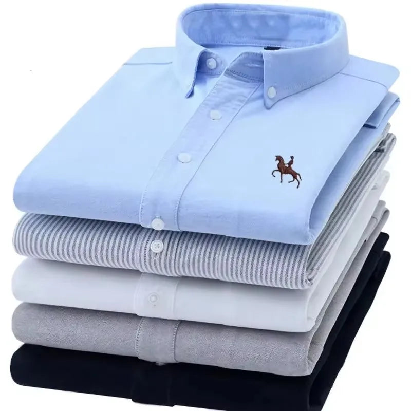 Plus Size Oxford Dress Shirt