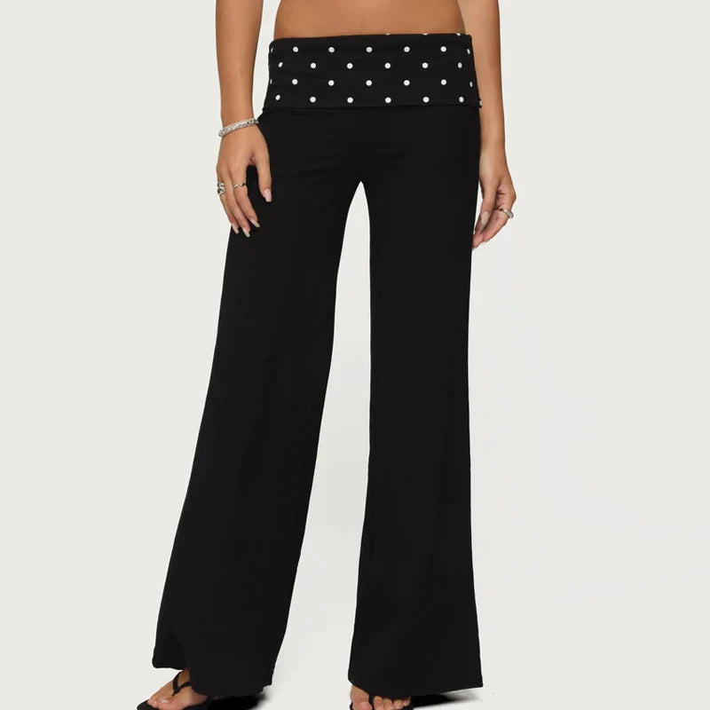 Wide Leg Flare Lounge Pants