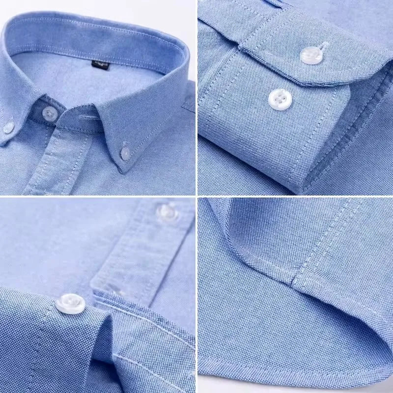 Plus Size Oxford Dress Shirt