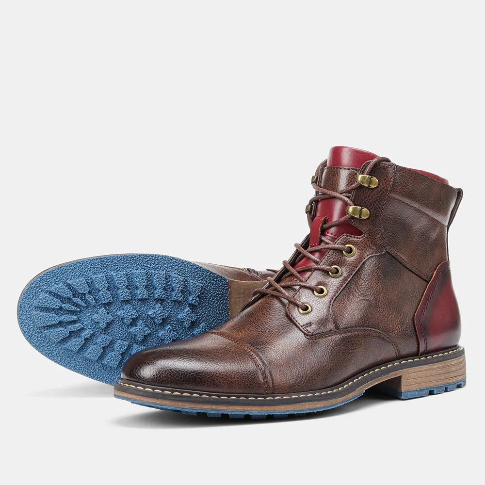 Men's Leather Ankle Boots
