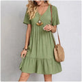 Summer Peplum Dress