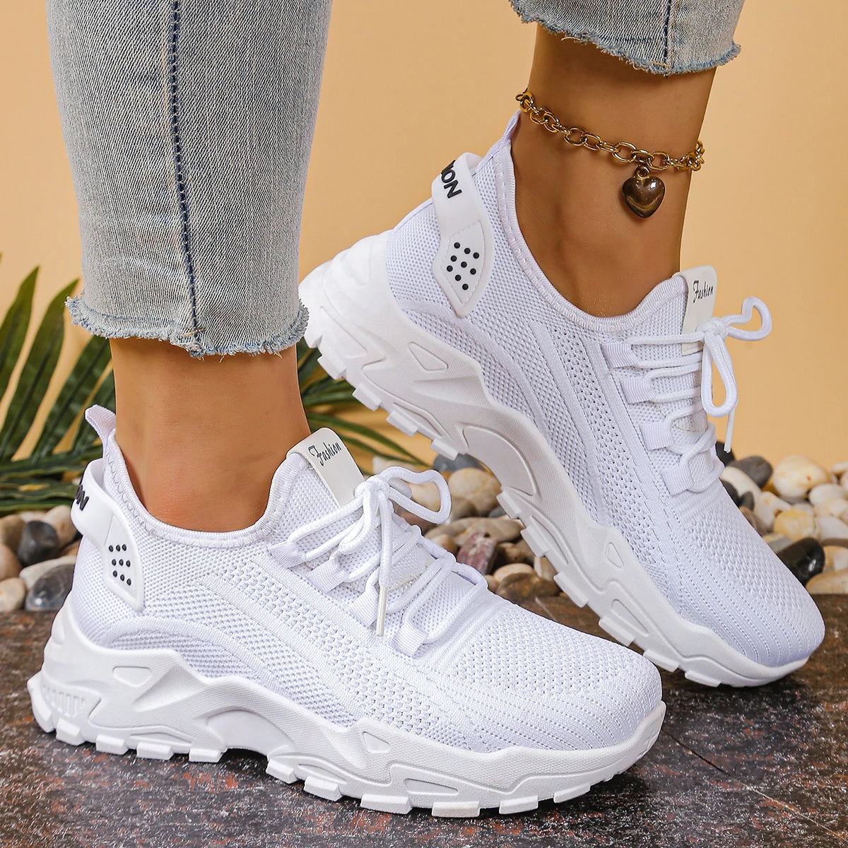 Breathable Mesh Dad Shoes