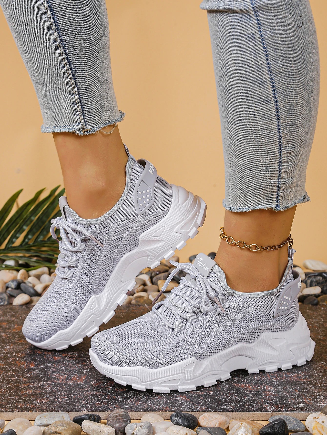 Breathable Mesh Dad Shoes