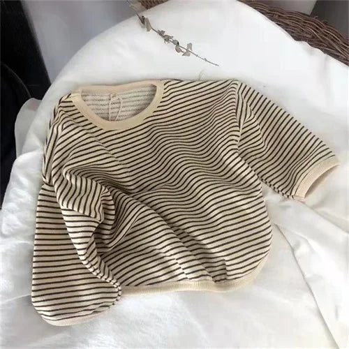 Kids Striped Long Sleeve Tee