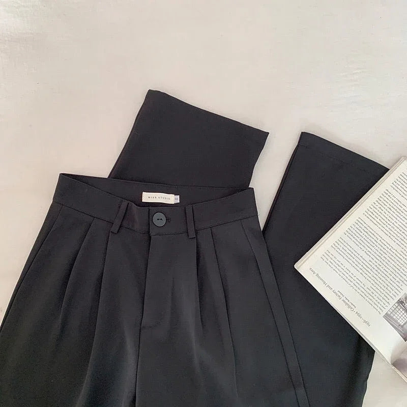 High Waist Office Suit Pants