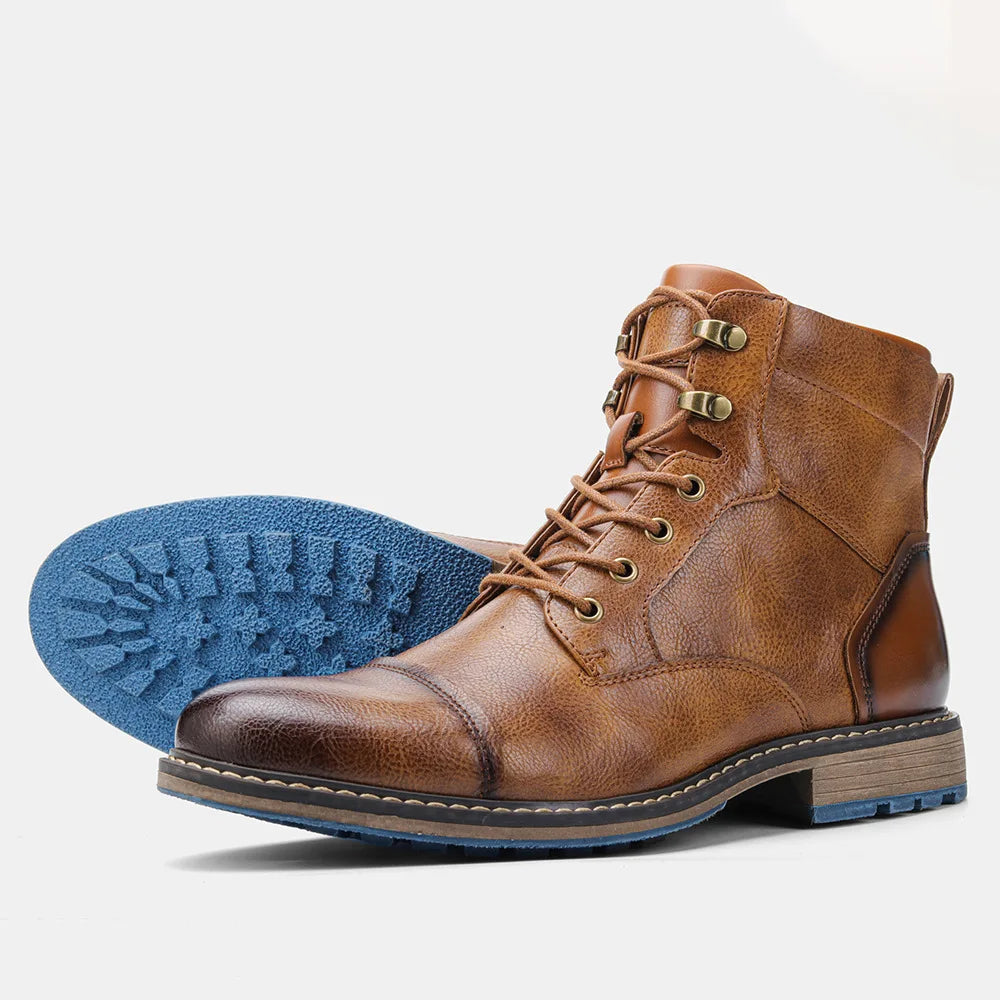 Men's Leather Ankle Boots