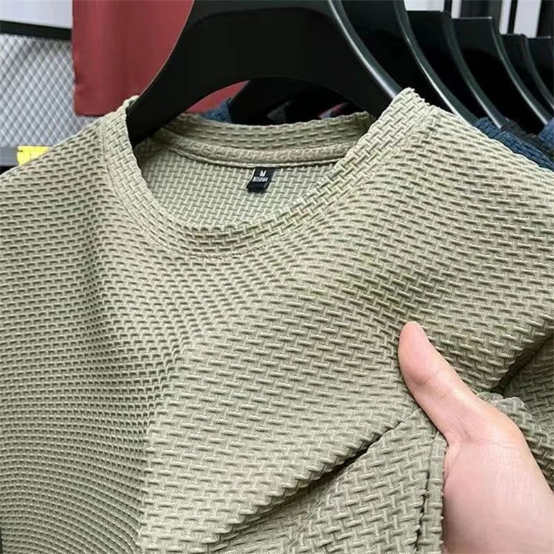 Ice Silk Mesh T-Shirt