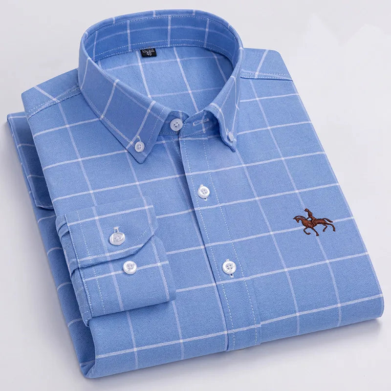 Plus Size Oxford Dress Shirt