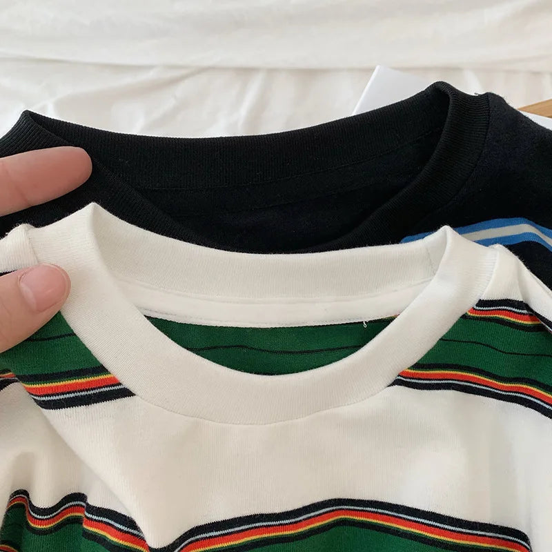 Striped Cotton Kids Tee