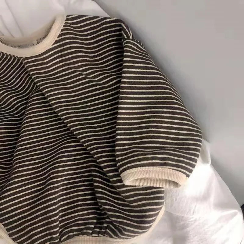 Kids Striped Long Sleeve Tee