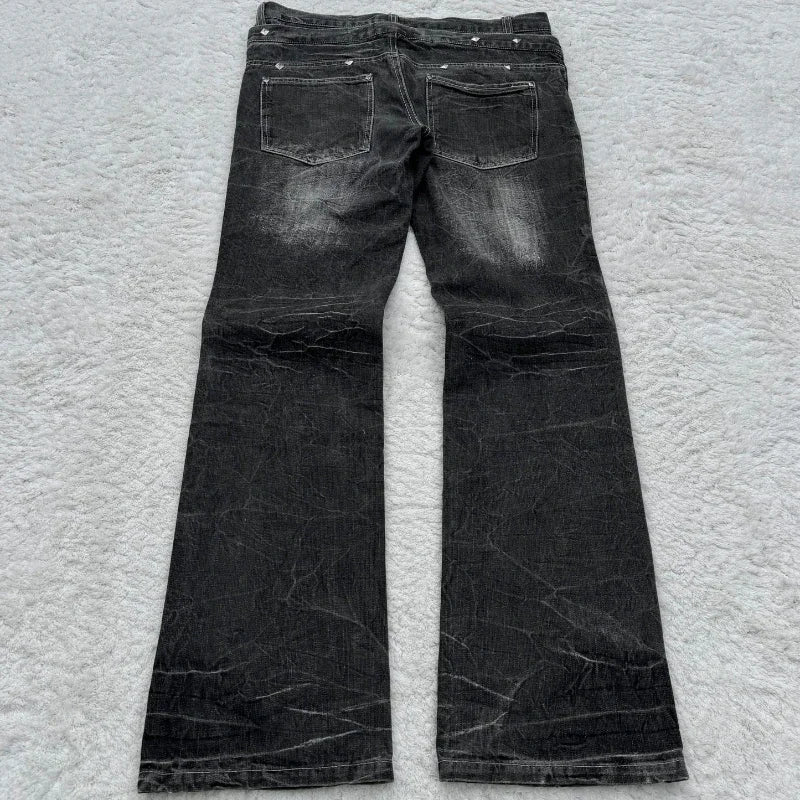 Y2K Retro Flared Jeans