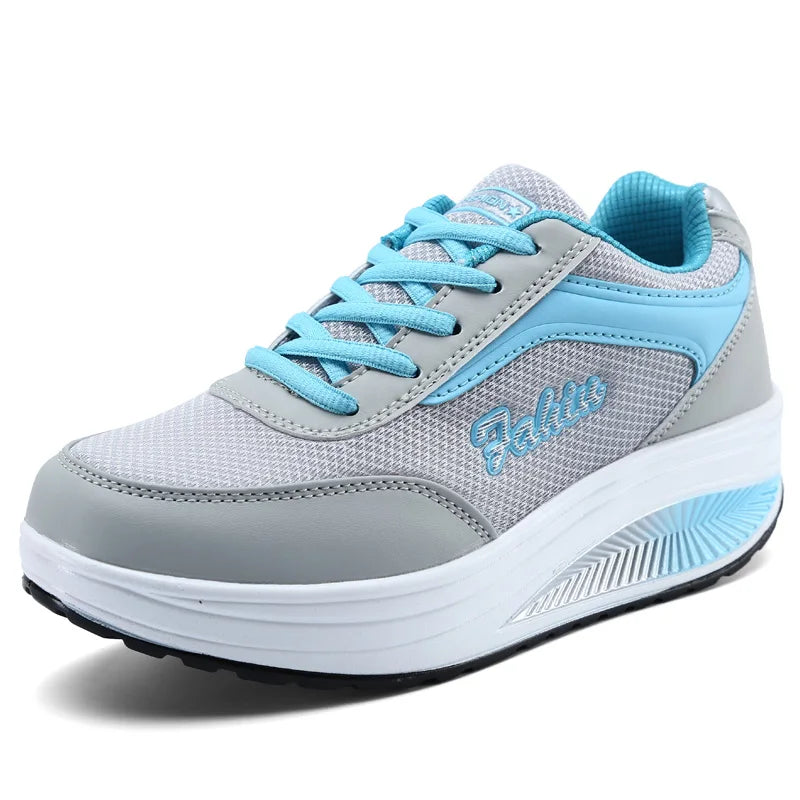 Platform Vulcanized Sneakers