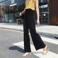 Ice Silk Wide Leg Trousers
