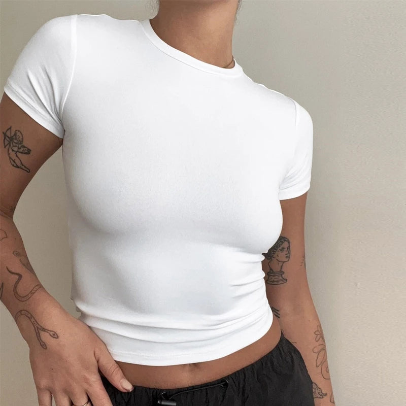 Knitted Sheath Tee Shirt