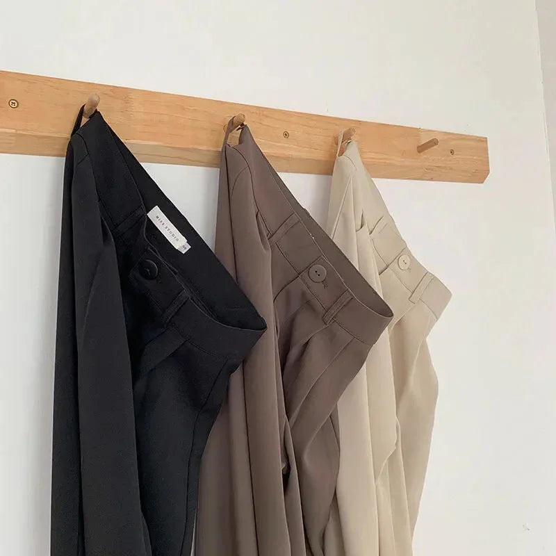 High Waist Office Suit Pants
