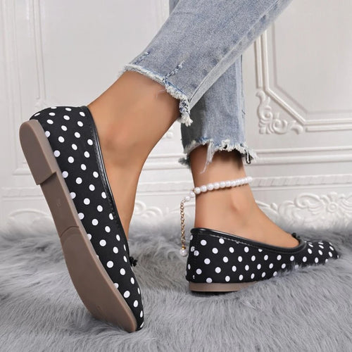 Bowknot Flat Mom Shoes