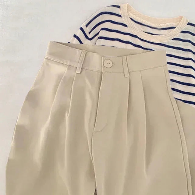 High Waist Office Suit Pants