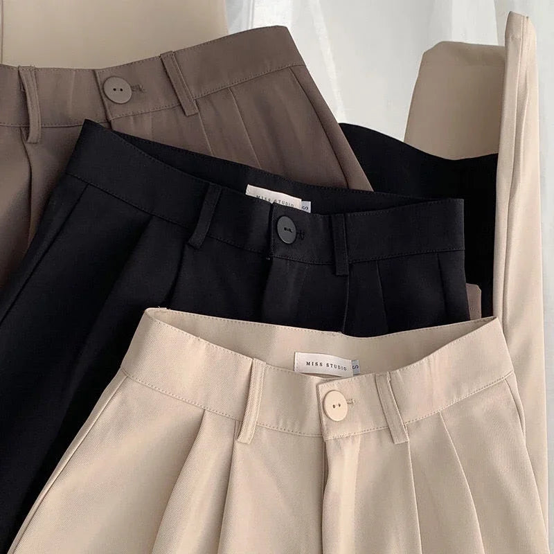High Waist Office Suit Pants