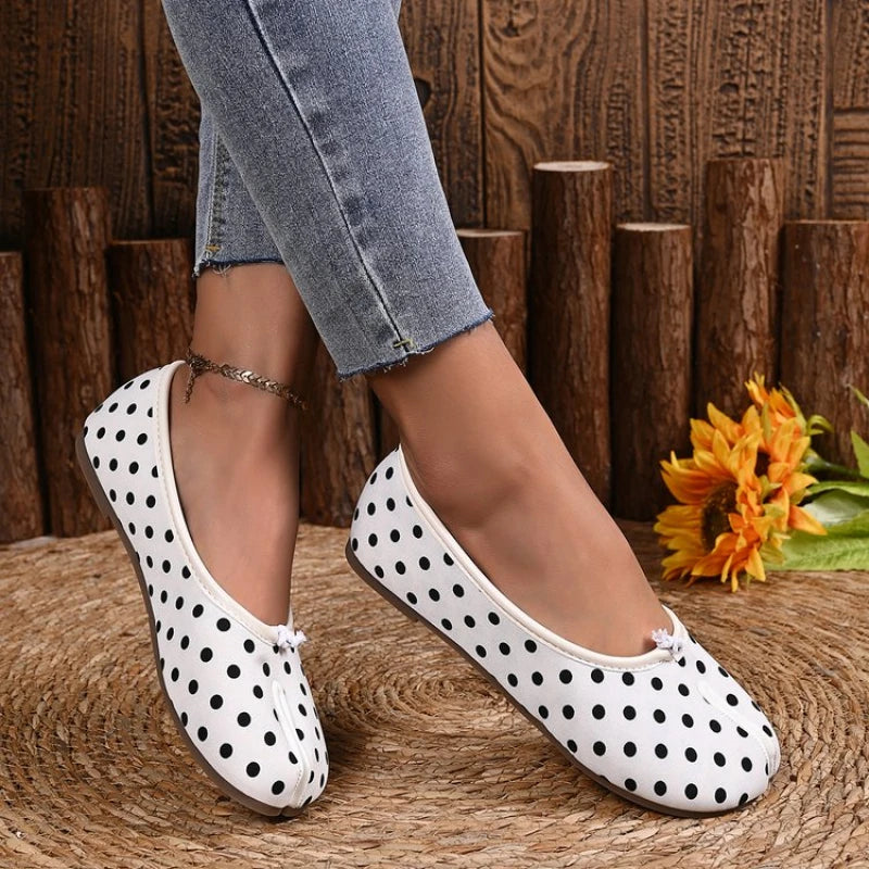 Bowknot Flat Mom Shoes