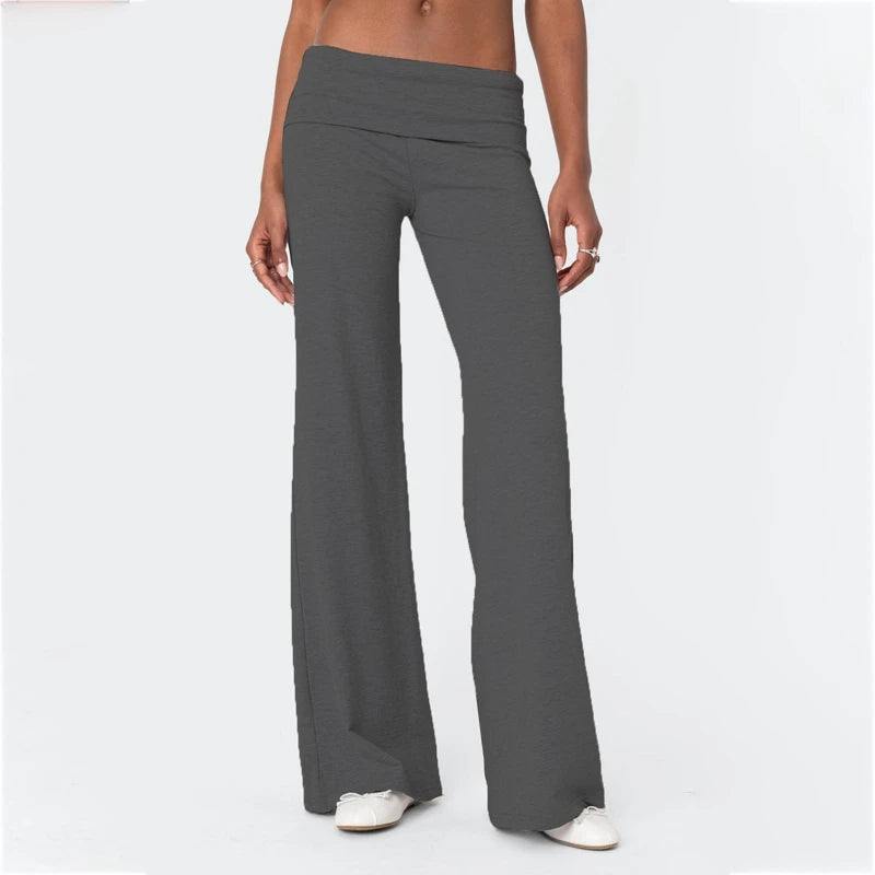 Wide Leg Flare Lounge Pants