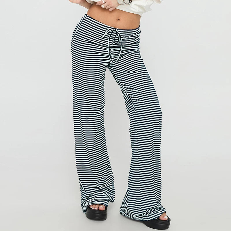 Wide Leg Flare Lounge Pants