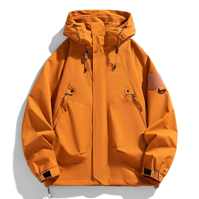 Waterproof Hooded Windbreaker