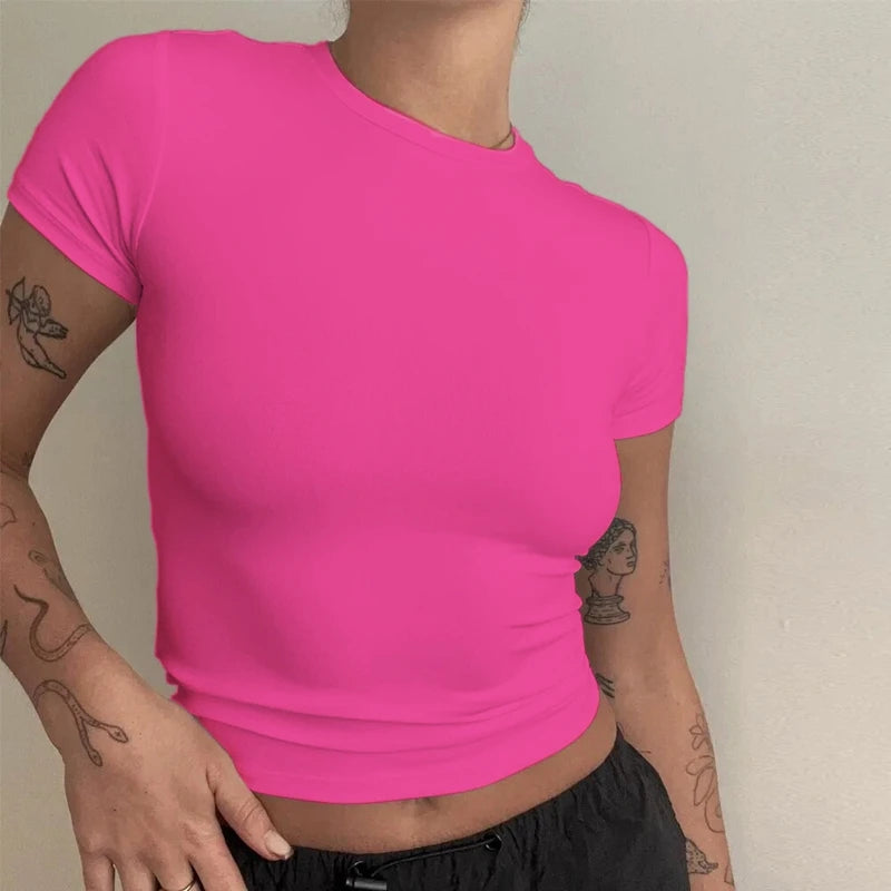 Knitted Sheath Tee Shirt