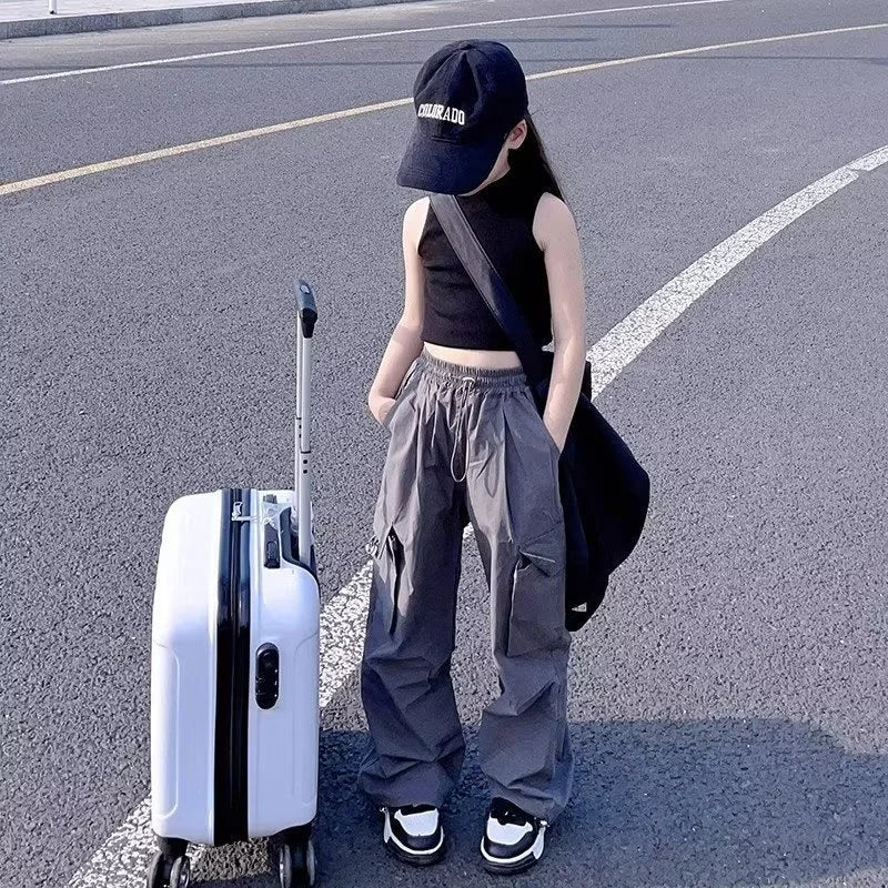Girls Sports Cargo Pants