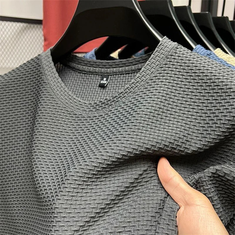 Ice Silk Mesh T-Shirt