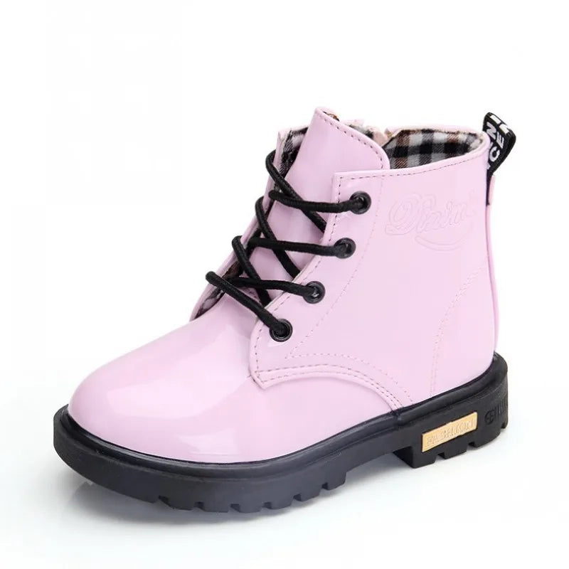 Waterproof Kids Ankle Boots